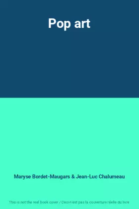 Couverture du produit · Pop art