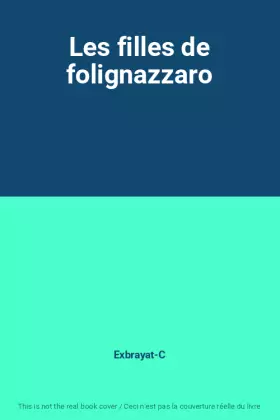 Couverture du produit · Les filles de folignazzaro