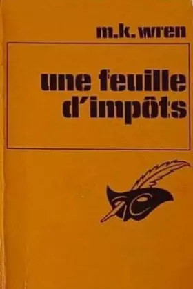 Couverture du produit · Une Feuille d'impôts