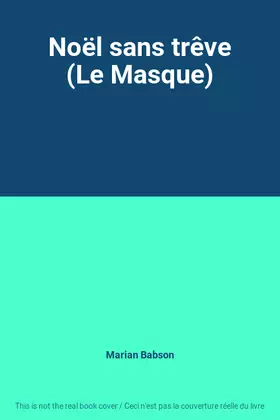 Couverture du produit · Noël sans trêve (Le Masque)