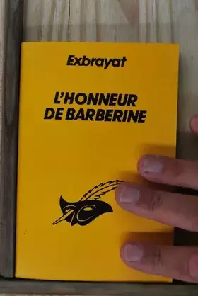 Couverture du produit · L'honneur de barberine