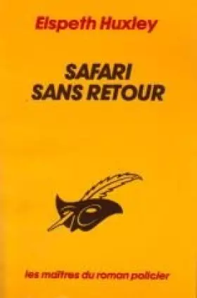 Couverture du produit · Safari sans retour
