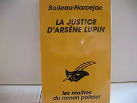 Couverture du produit · La Justice d'Arsène Lupin