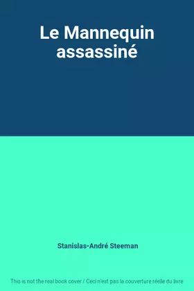 Couverture du produit · Le Mannequin assassiné