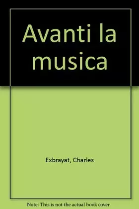 Couverture du produit · AVANTI LA MUSICA