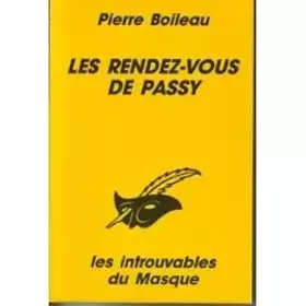 Couverture du produit · Les rendez-vous de Passy