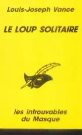 Couverture du produit · Le loup solitaire