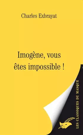 Couverture du produit · Imogène, vous êtes impossible !
