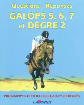 Couverture du produit · Question/réponses galops 5 à 7 et degré 2