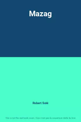 Couverture du produit · Mazag