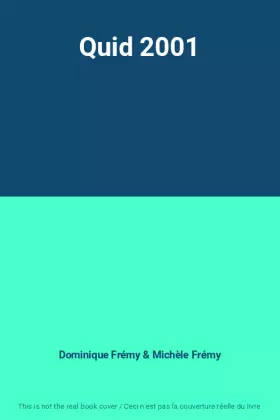 Couverture du produit · Quid 2001