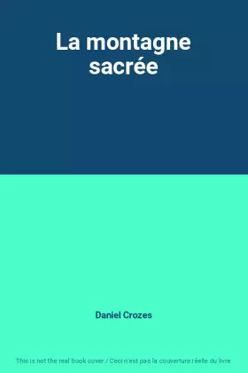 Couverture du produit · La montagne sacrée