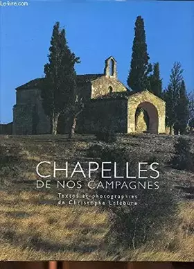 Couverture du produit · Chapelles de nos campagnes