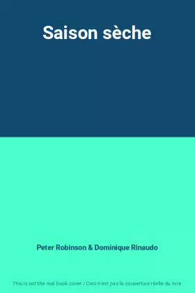 Couverture du produit · Saison sèche