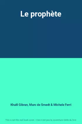 Couverture du produit · Le prophète