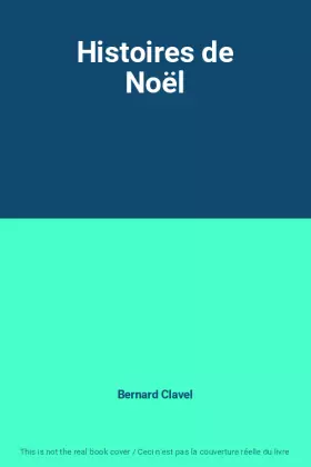 Couverture du produit · Histoires de Noël