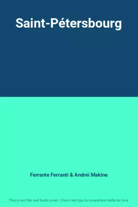 Couverture du produit · Saint-Pétersbourg