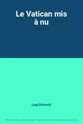 Couverture du produit · Le Vatican mis à nu