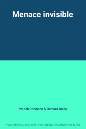 Couverture du produit · Menace invisible