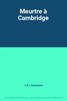 Couverture du produit · Meurtre à Cambridge