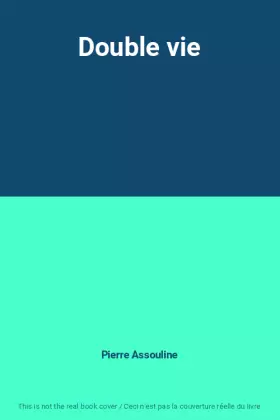 Couverture du produit · Double vie