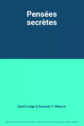 Couverture du produit · Pensées secrètes