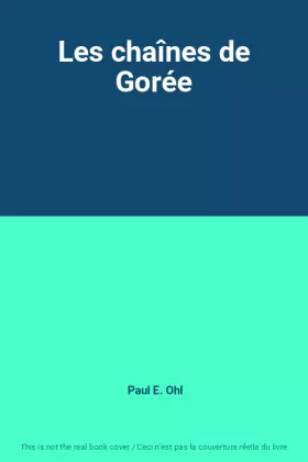 Couverture du produit · Les chaînes de Gorée