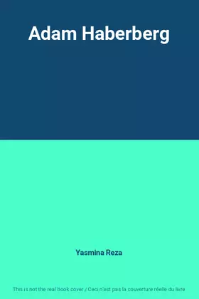 Couverture du produit · Adam Haberberg