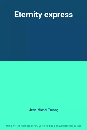 Couverture du produit · Eternity express