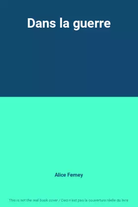 Couverture du produit · Dans la guerre