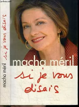 Couverture du produit · Si je vous disais