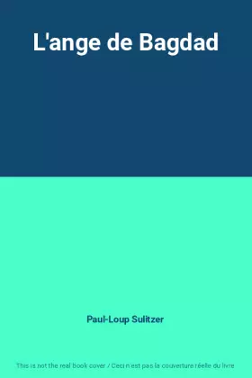 Couverture du produit · L'ange de Bagdad