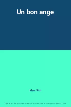 Couverture du produit · Un bon ange