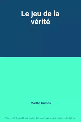 Couverture du produit · Le jeu de la vérité