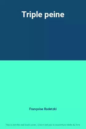 Couverture du produit · Triple peine