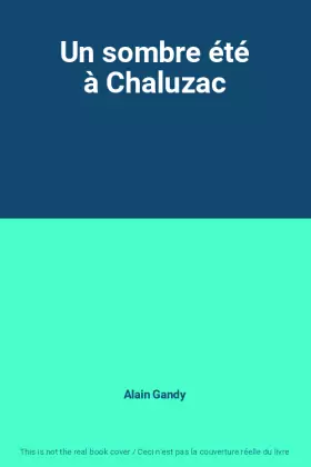 Couverture du produit · Un sombre été à Chaluzac