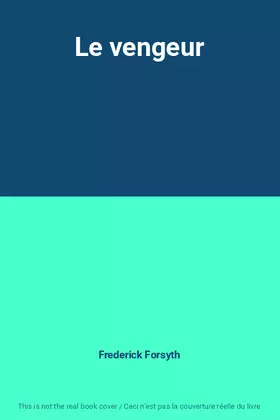 Couverture du produit · Le vengeur