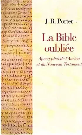 Couverture du produit · La Bible oubliée