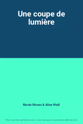Couverture du produit · Une coupe de lumière