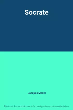 Couverture du produit · Socrate