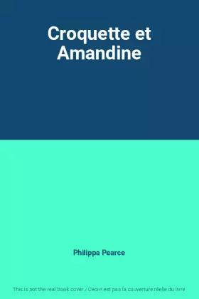 Couverture du produit · Croquette et Amandine