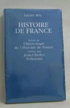 Couverture du produit · histoire de France