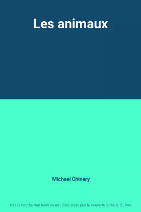 Couverture du produit · Les animaux