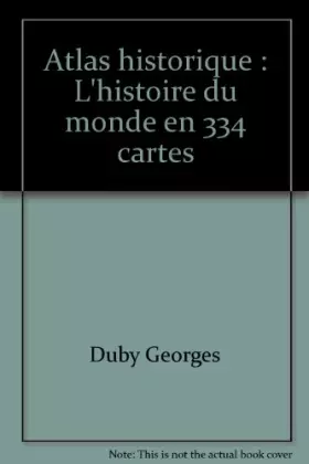Couverture du produit · Atlas historique