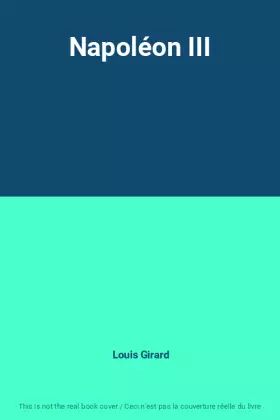 Couverture du produit · Napoléon III