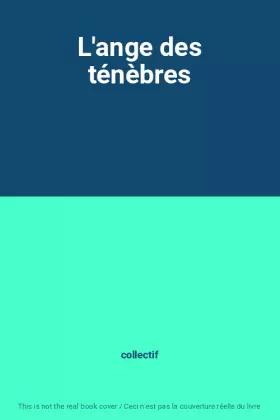 Couverture du produit · L'ange des ténèbres