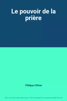 Couverture du produit · Le pouvoir de la prière