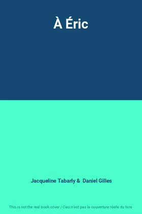 Couverture du produit · À Éric
