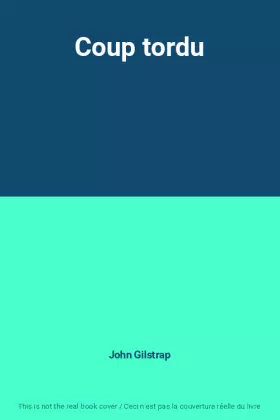 Couverture du produit · Coup tordu