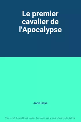 Couverture du produit · Le premier cavalier de l'Apocalypse
